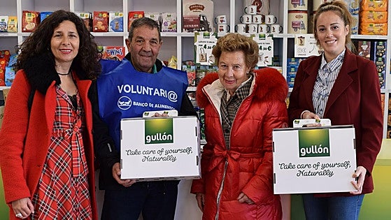 Gullón dona casi 19 toneladas de productos a entidades sociales y bancos de alimentos