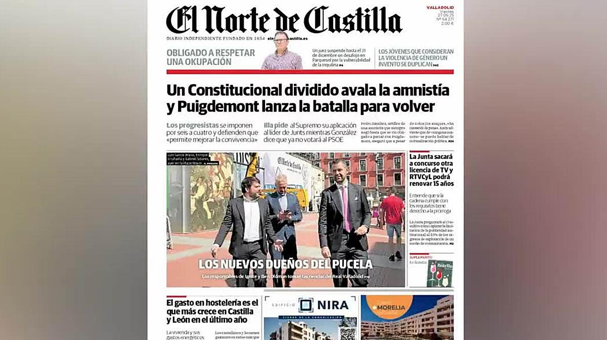 Todas las portadas de El Norte de Castilla de 2025 | El Norte de Castilla