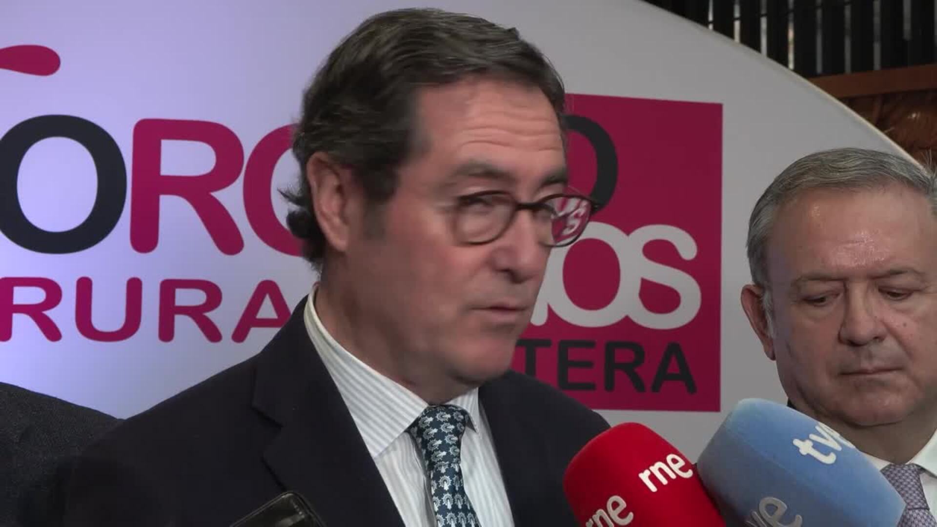 Garamendi (CEOE) urge a dar "una respuesta europea y unitaria" a los aranceles norteamericanos