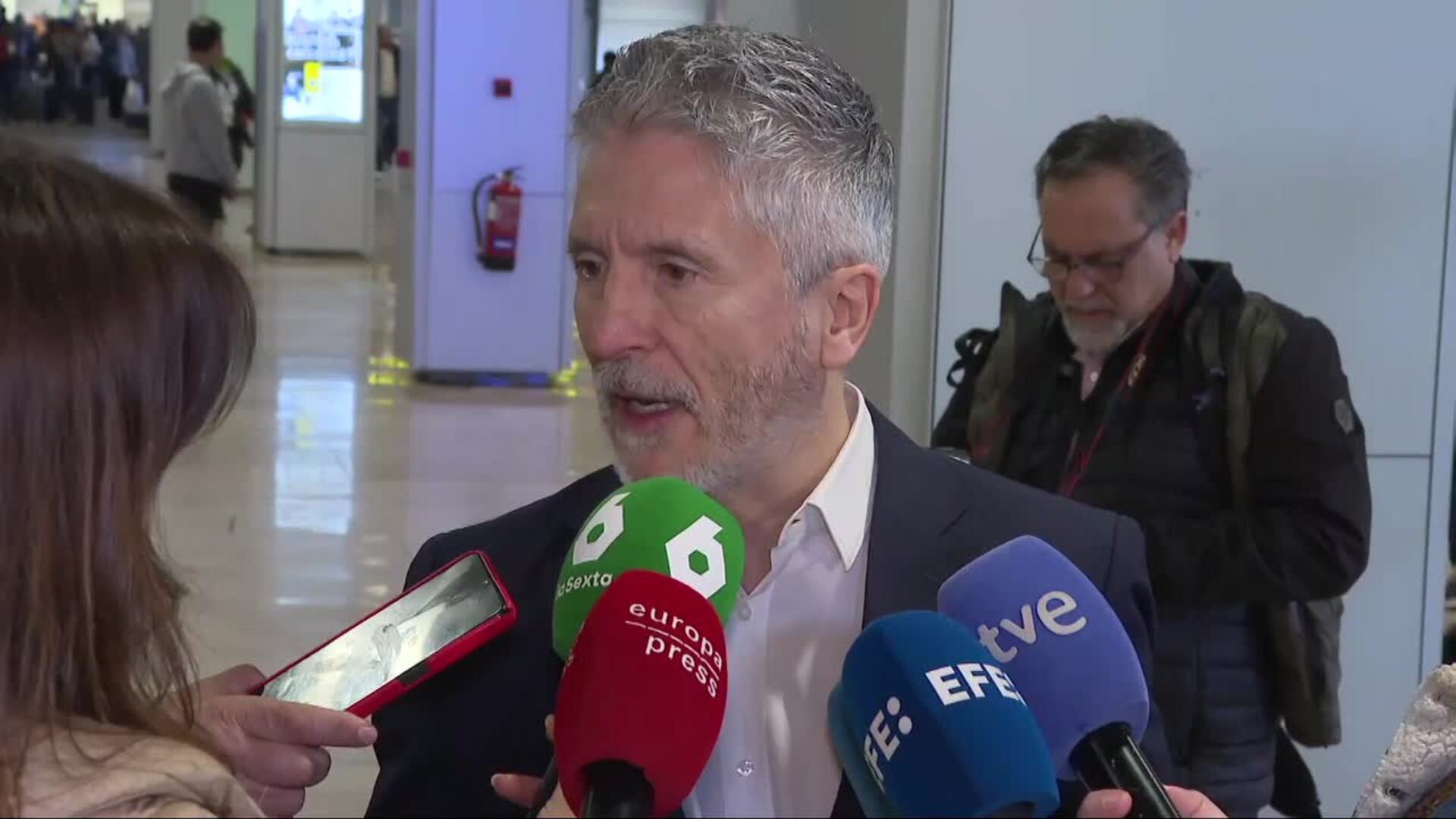Marlaska censura que mensaje de Núcleo Nacional sea apoyado desde la ultraderecha