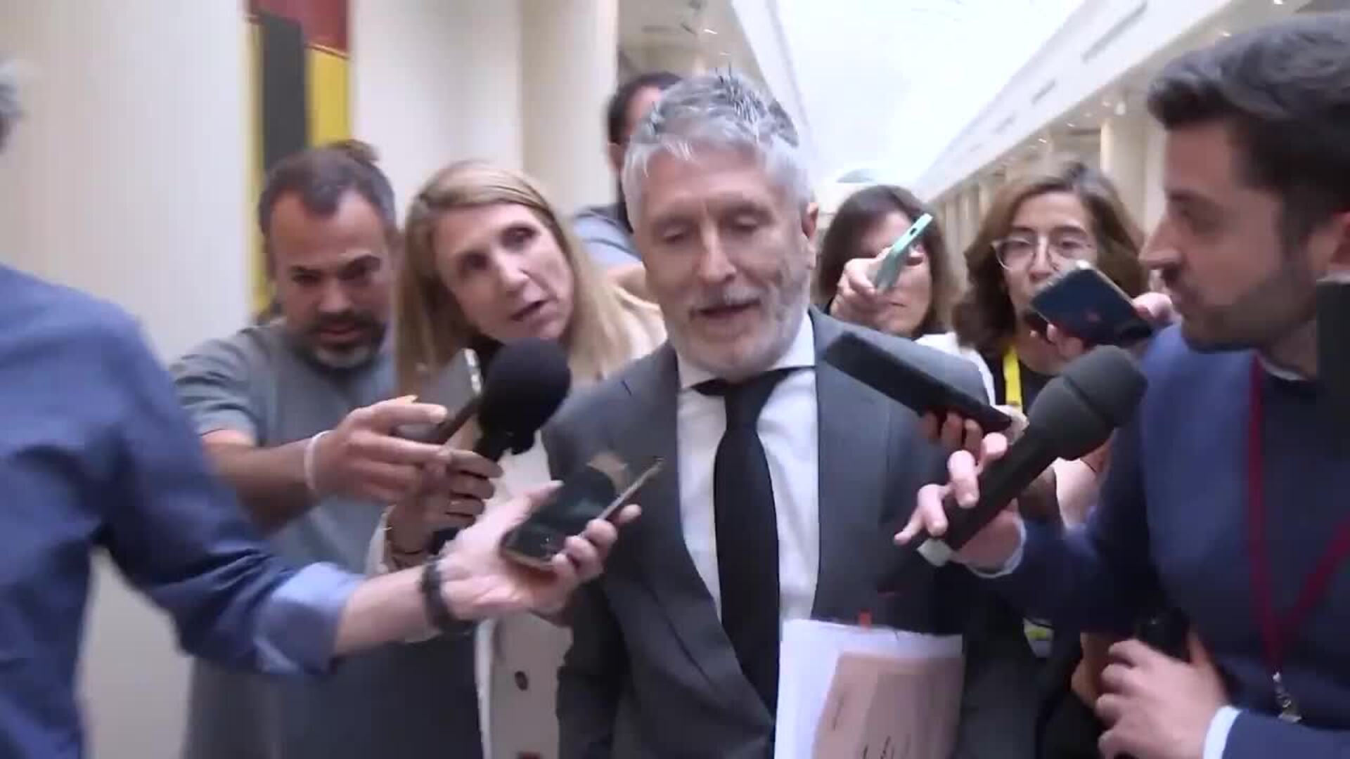 Marlaska pide dejar investigar a la Guardia Civil el incidente en el AVE Madrid-Sevilla