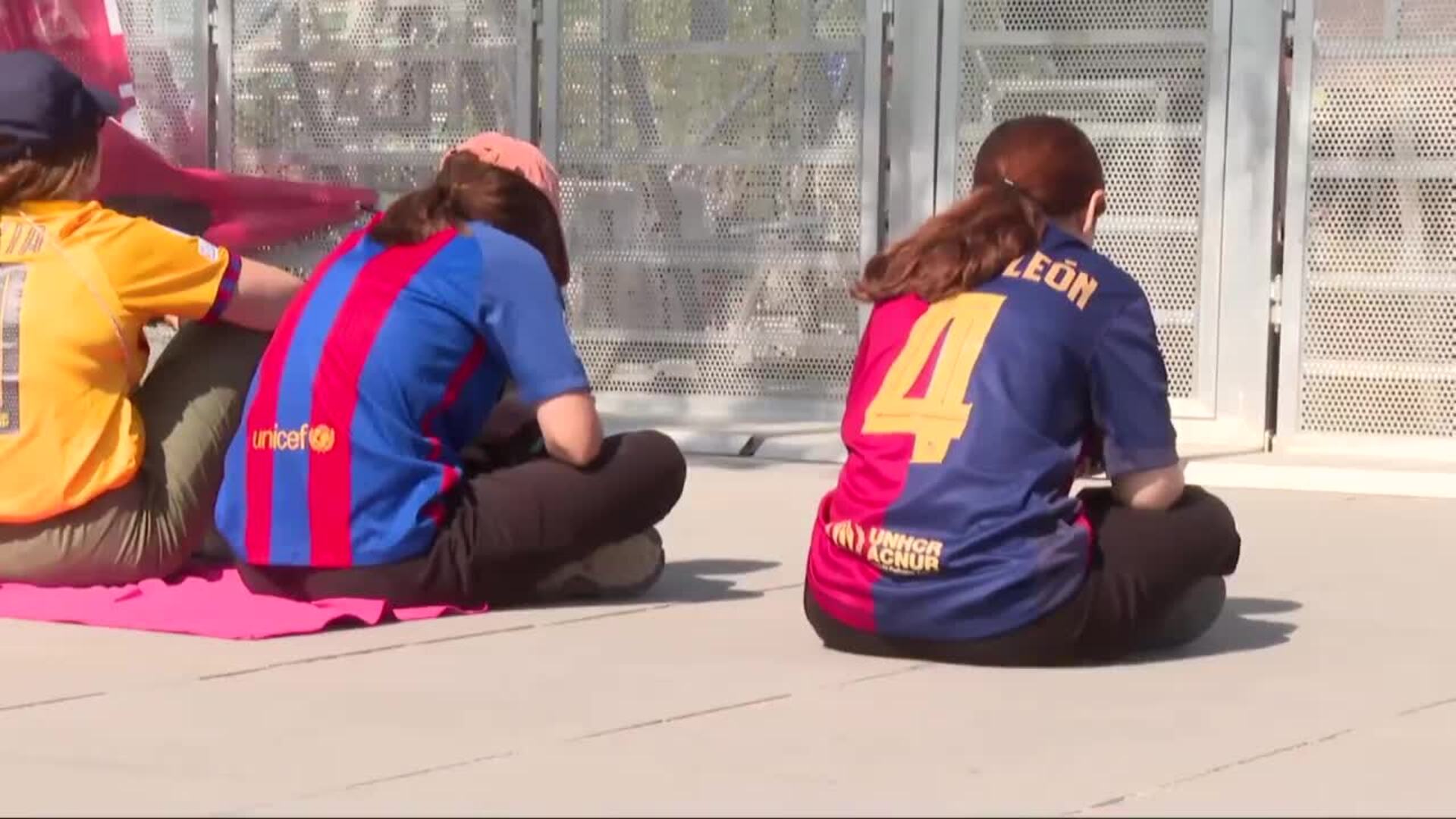 Aficionados del Barça aseguran tener "las mejores jugadoras del mundo" para ganar la Champions