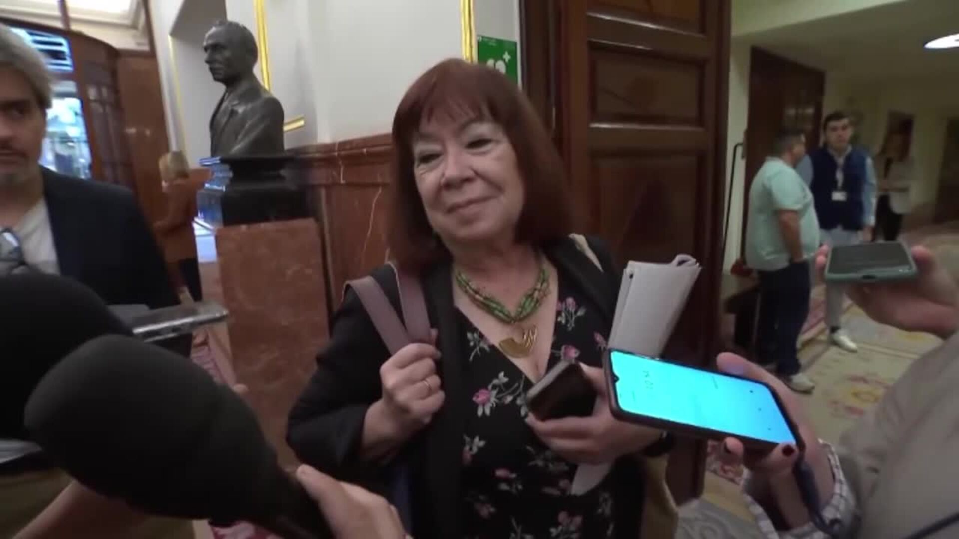 Narbona se muestra "muy disgustada" con la actuación de la militante socialista Leire Díez