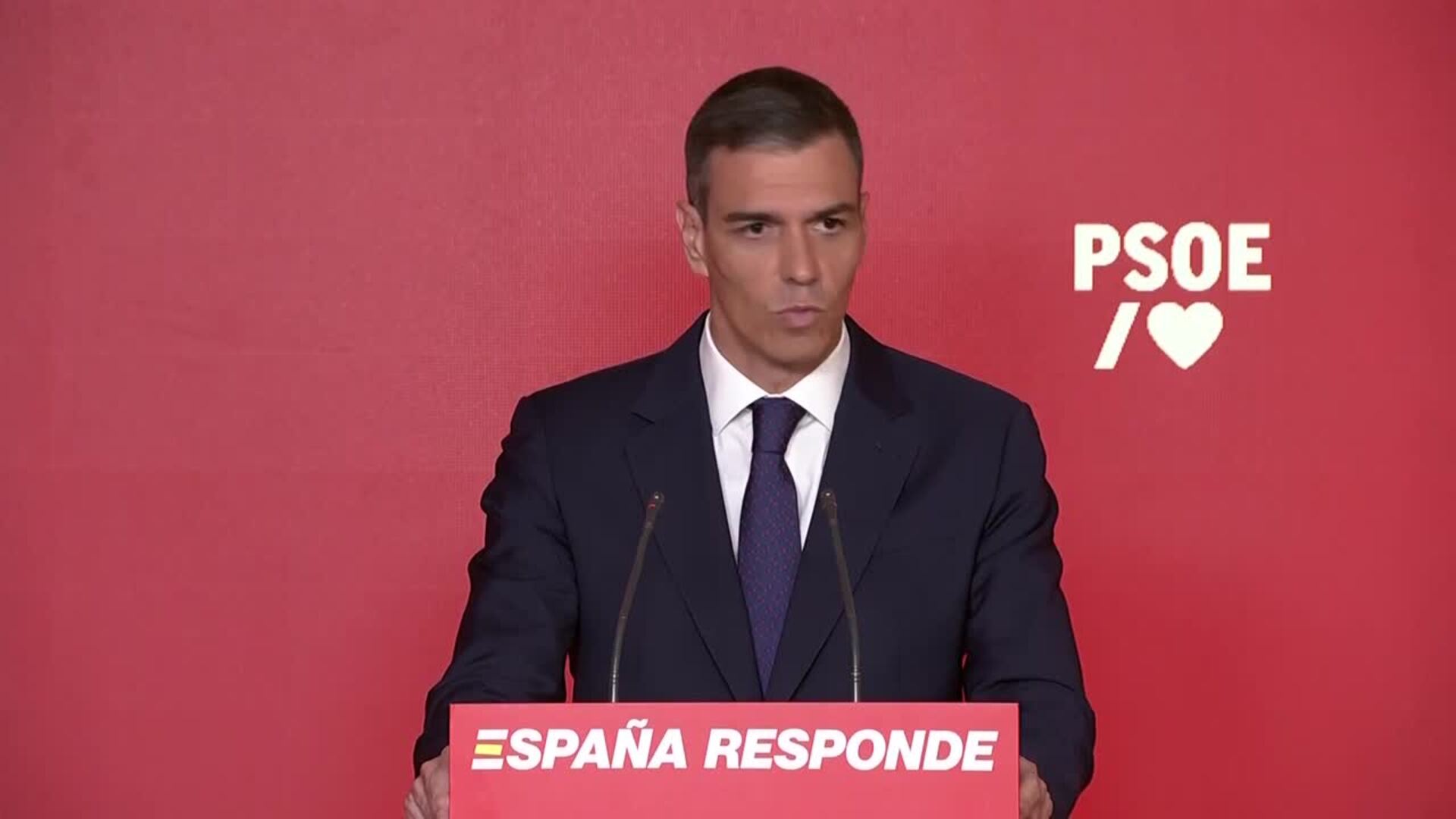 Sánchez anuncia una auditoría externa de las cuentas del PSOE y reestructuración del partido