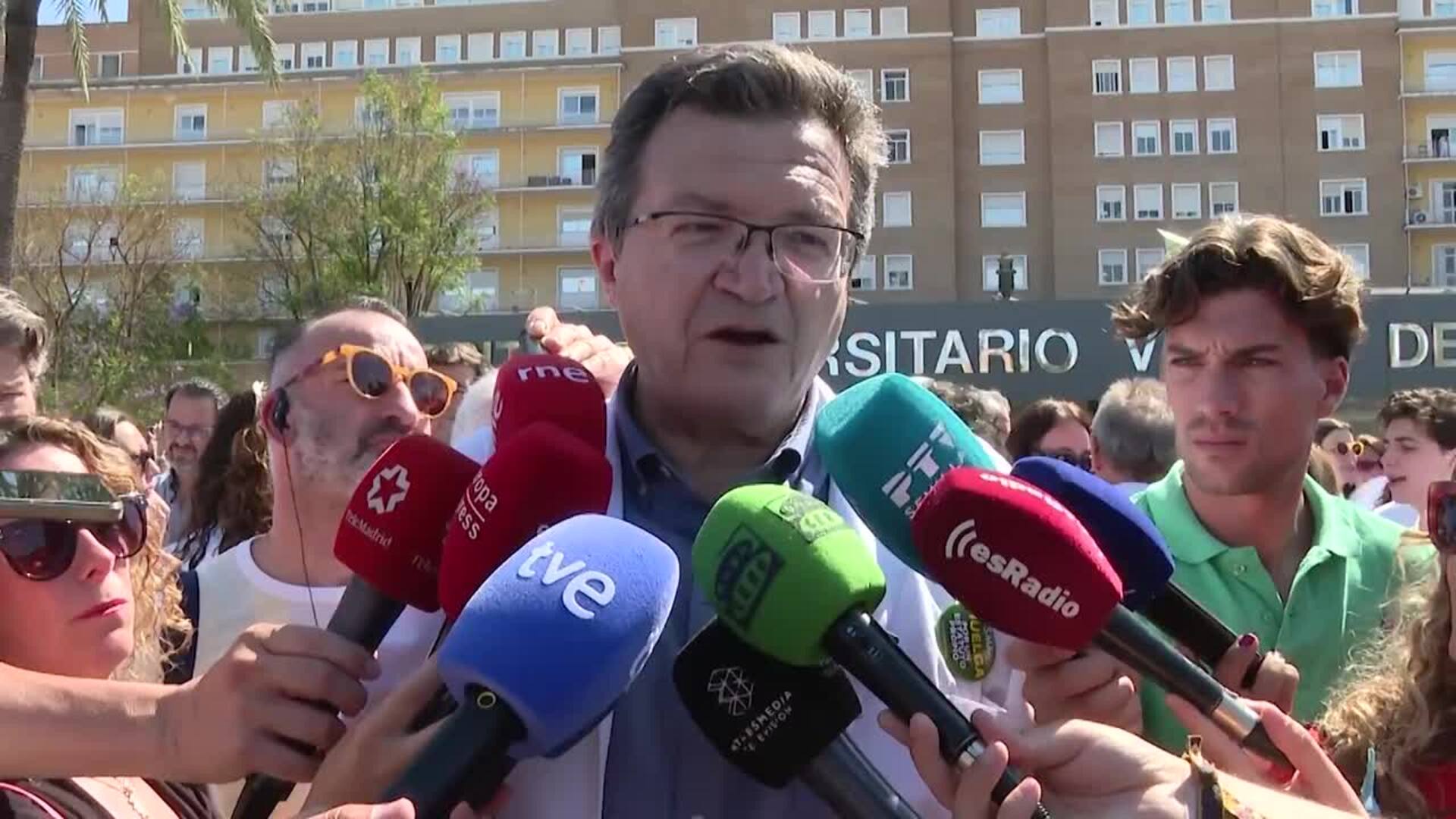 El 95% de los médicos de Andalucía asisten a la "jornada histórica" contra el Estatuto Marco