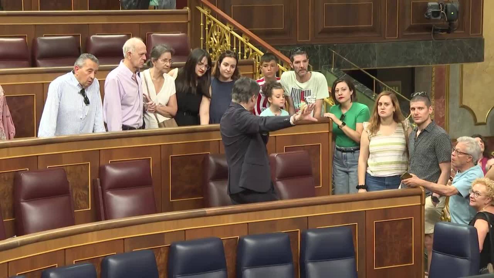 El Congreso de los Diputados se llena de gente este sábado en su Jornada de Puertas Abiertas