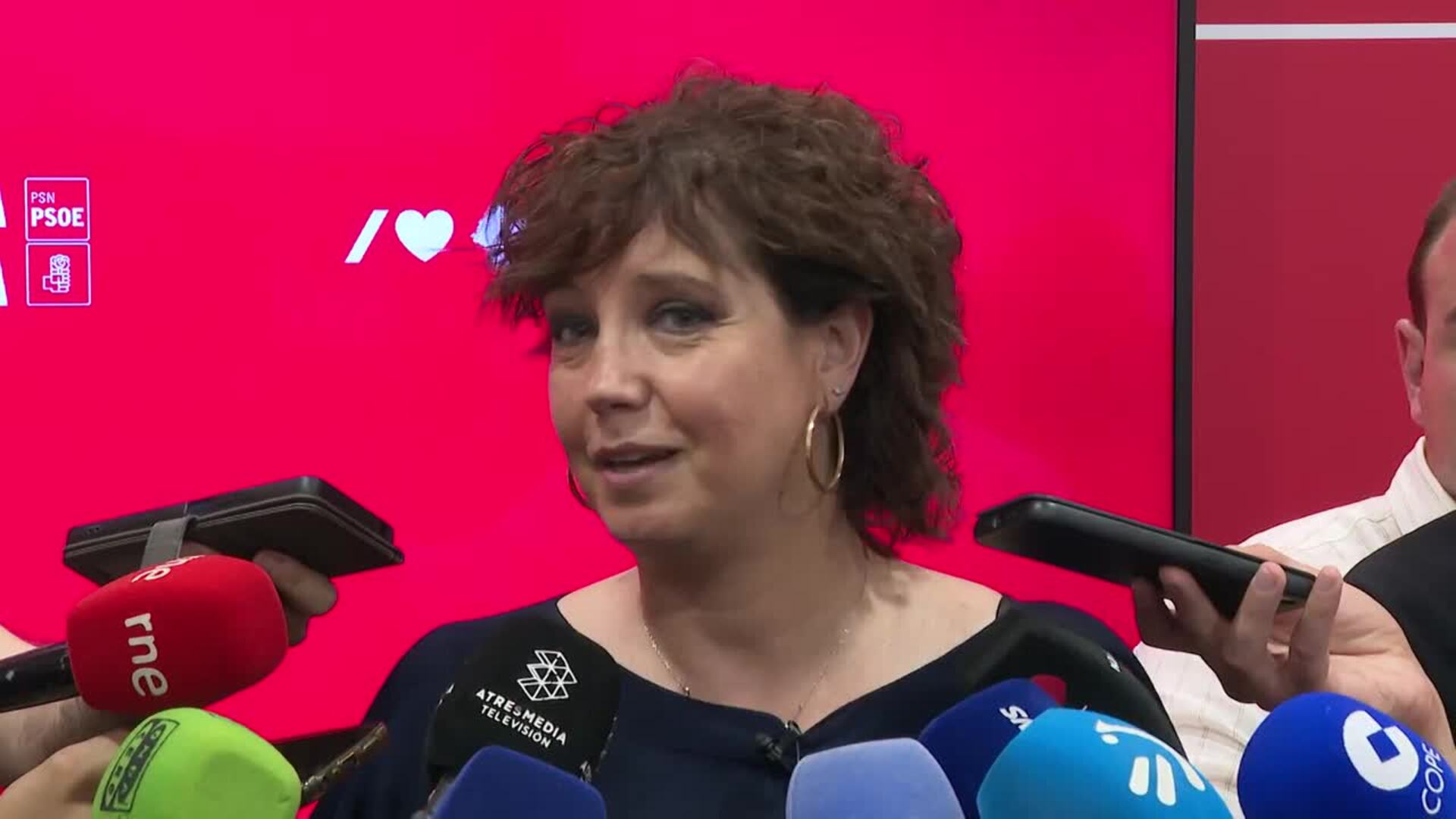 Nueva portavoz parlamentaria del PSN destaca la "solidez" del bloque de investidura en Navarra