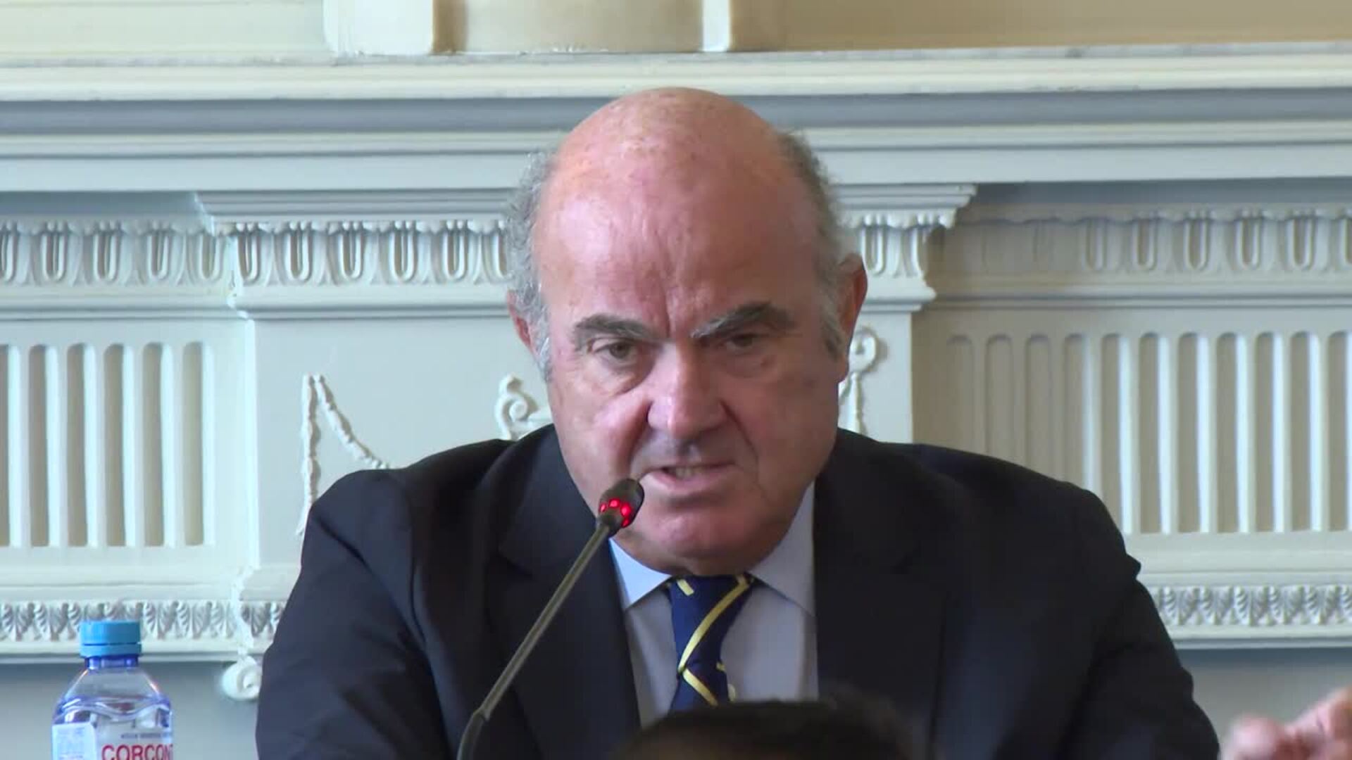 Guindos pide alinear el discurso de integración de mercados con las actuaciones posteriores