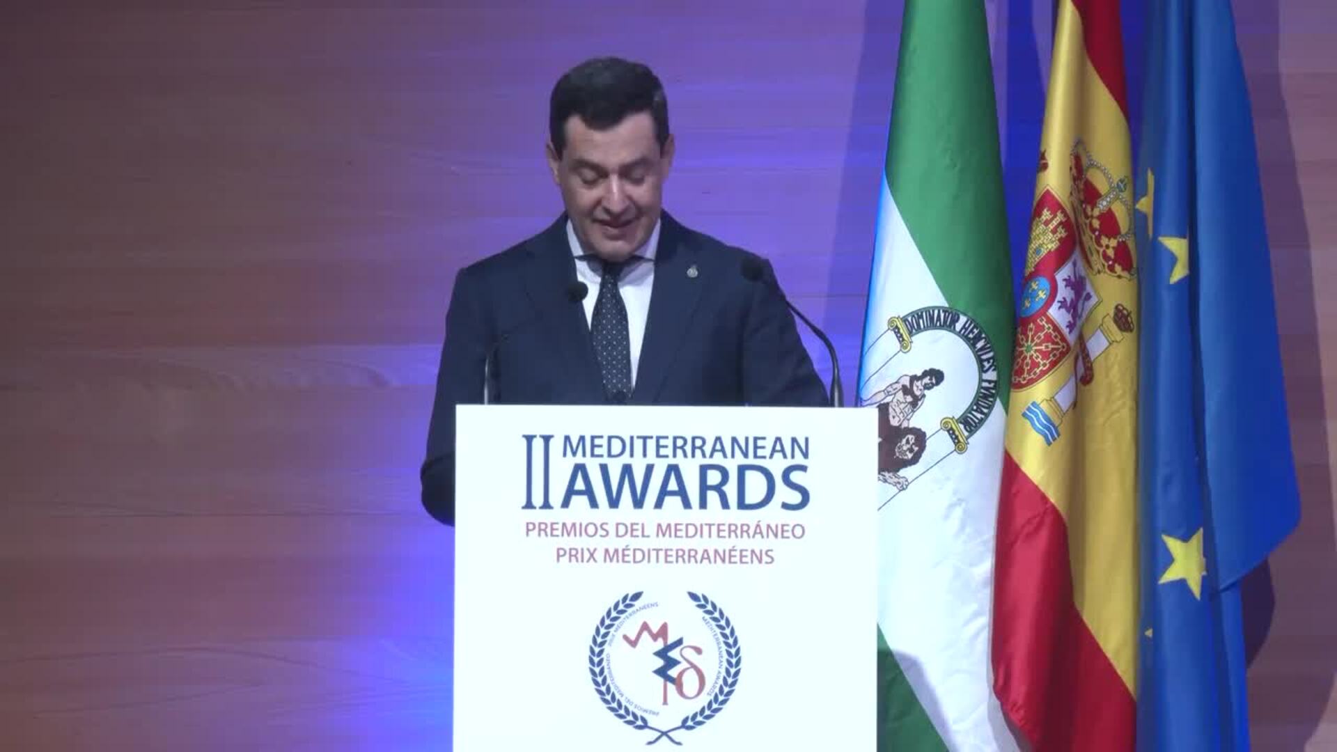 Juanma Moreno afirma que Andalucía es "una región mediterránea de referencia"