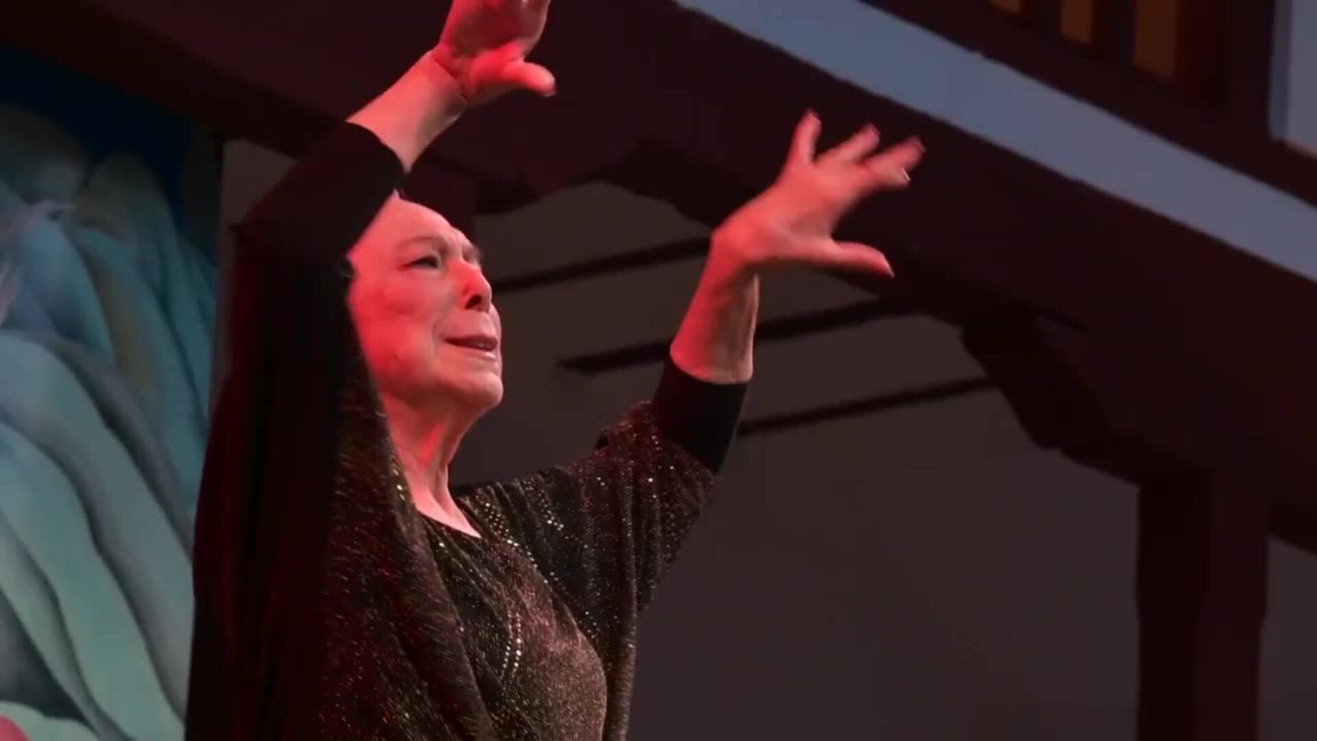 Cristina Hoyos hiptoniza a Almagro bailando a Carmen Amaya