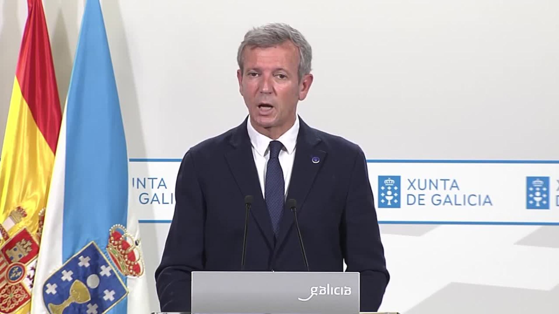 Rueda, sobre ausencia de Sanmartín y Besteiro en la Medalla de Galicia: "Quedaron retratados"