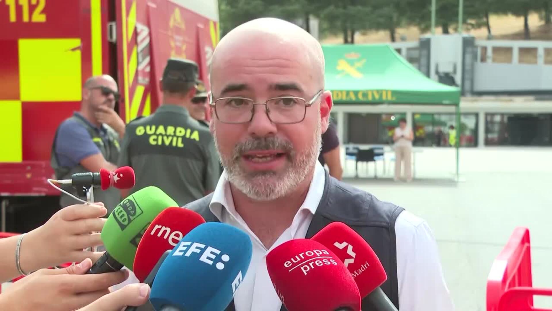 Delegación del Gobierno apunta a causas naturales como origen del incendio de Tres Cantos