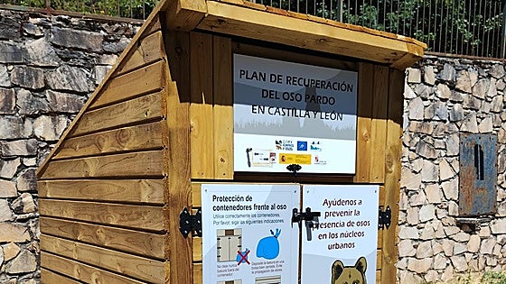 La Junta instalará 144 contenedores anti-oso en León y Palencia