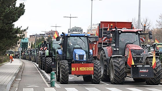 Todo lo que se sabe de la tractorada de este «súper jueves» por Valladolid