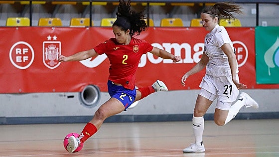 La jugadora de Segovia que deja huella en la sub-21