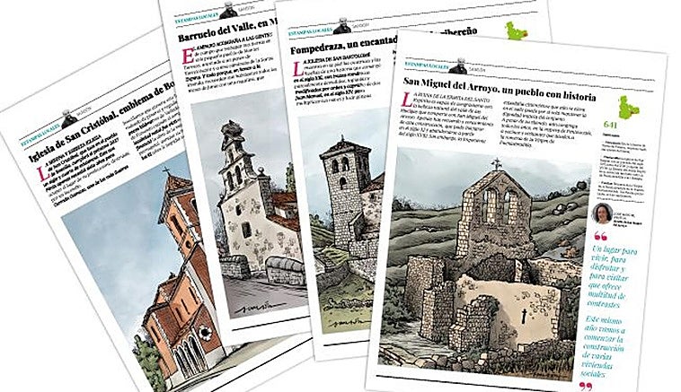 El Municipalismo se dibuja a través de las Estampas Locales