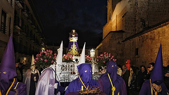 Jesús de Medinaceli protagoniza el Prendimiento en Palencia