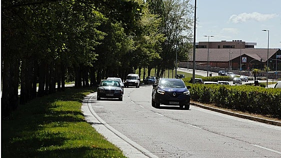 Las obras complicarán el tráfico en la subida sur a Parquesol durante tres semanas de julio