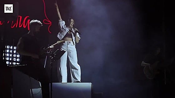 El concierto de Ana Guerra en la Plaza Mayor de Valladolid