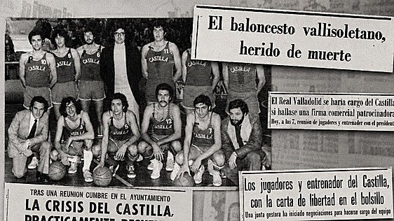 El Valladolid CB recogió hace 50 años las cenizas del Castilla
