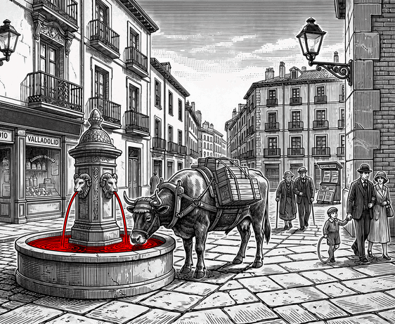 Bozales y cadenas para perros, osos y otros «animales feroces domesticados» en el Valladolid de 1926