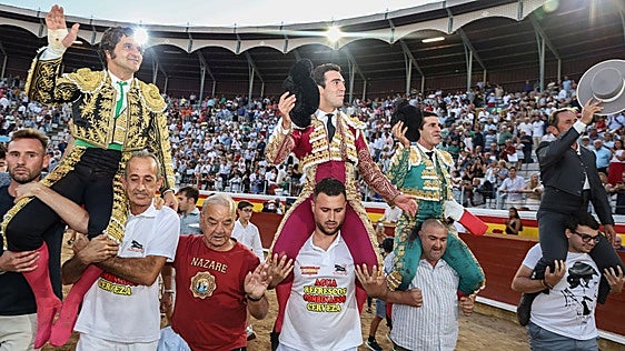Así ha sido la corrida de Morante, Talavante y Rufo en Palencia