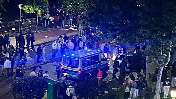 Un policía local resulta herido en una pelea entre bandas latinas en Laguna de Duero