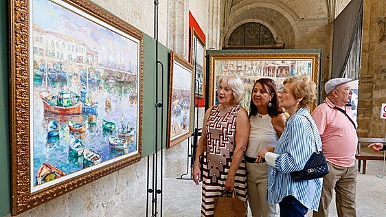 La exposición de Antonio de la Peña en la Catedral de Palencia, en imágenes