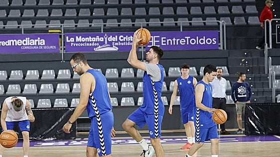 Así ha sido el entrenamiento del Iberolea Palencia ante su cuarto partido amistoso
