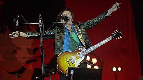 El concierto de Ronnie Wood, en imágenes