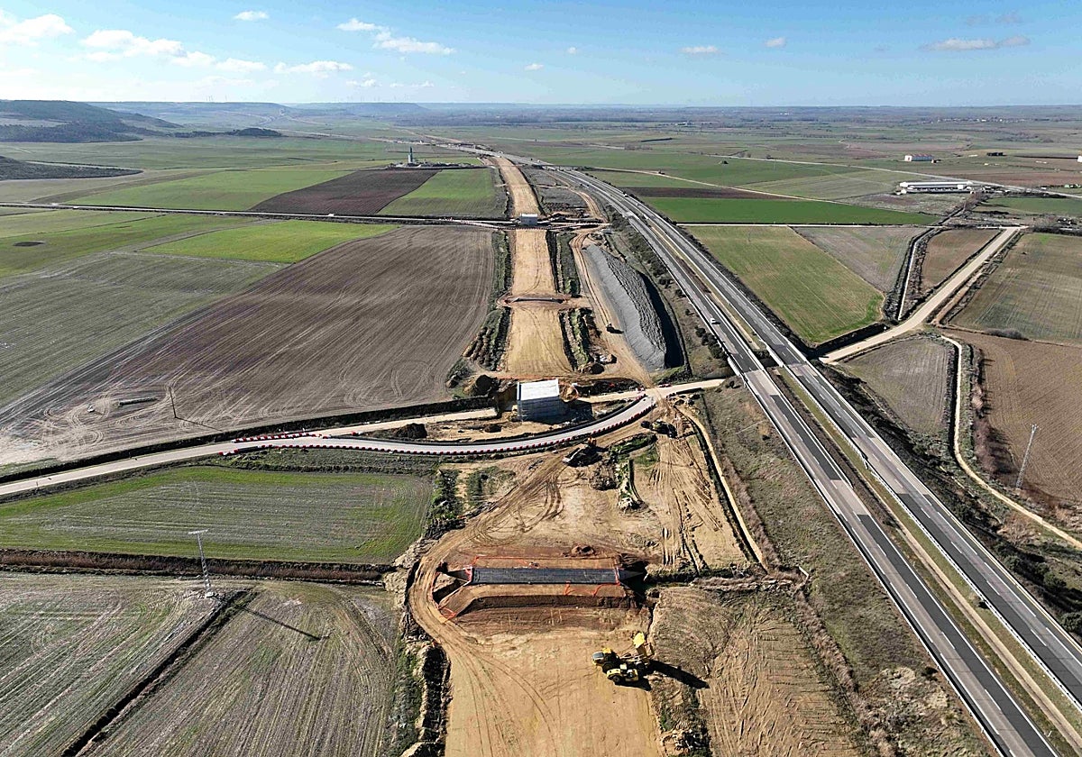 9,4 millones adicionales para las obras de la alta velocidad entre Osorno y Calahorra de Boedo