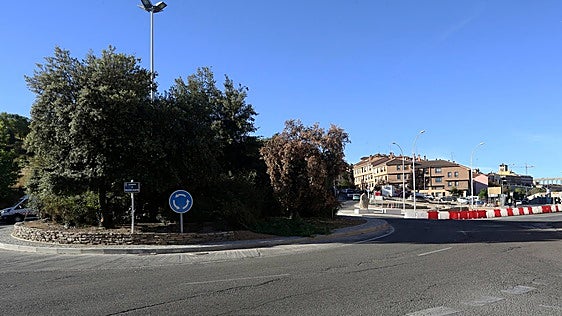 Las obras en la glorieta de Melitón Martín cumplen medio año con el asfaltado y varios remates pendientes