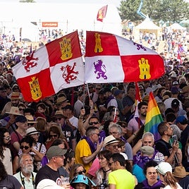 Día de Castilla y León en Villalar de los Comuneros el pasado 23 de abril.