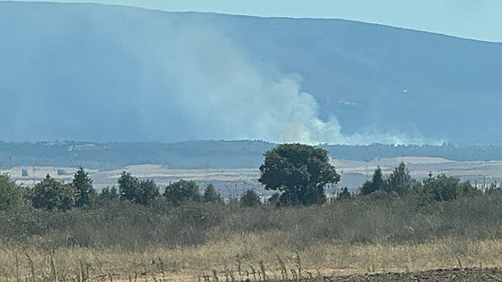 Un incendio en Ventosilla y Tejadilla obliga a movilizar veinte medios