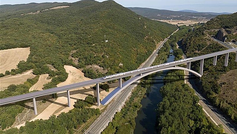 Adjudican las obras del tercer tramo del Ave entre Burgos y Vitoria