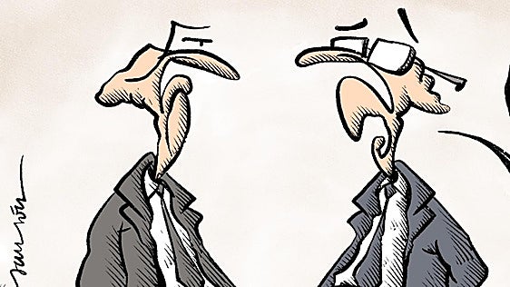 La viñeta de Sansón: 'La boca, la cola y la pescadilla'