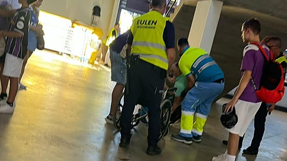 Siete personas asistidas por golpes de calor y caos con la venta de agua en el Real Valladolid-Real Oviedo