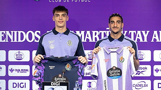Dani Martín y Tay Abed, motivación y potencial al servicio de Fran Escribá