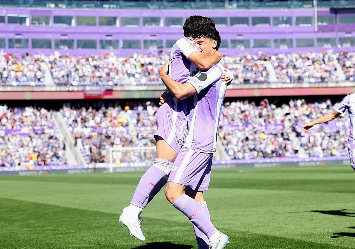 El Real Valladolid golea al son que marca Víctor Jr | El Norte de Castilla