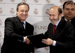 Florentino Pérez critica el acuerdo parlamentario sobre el IRPF sin dialogar antes con la Liga