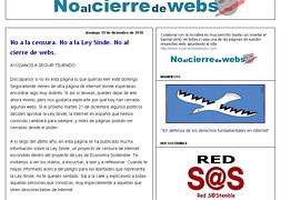 Una veintena de webs de descargas cierran en protesta contra la 'Ley Sinde'