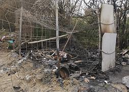 Mueren tres inmigrantes en el incendio de su chabola en Melilla