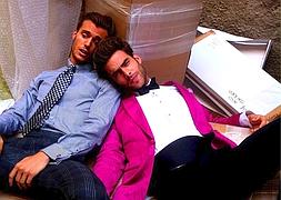 Kortajarena luce un smoking diseñado por Tom Ford. / Foto: Twitter (Jon Kortajarena) | Vídeo: Europa Press
