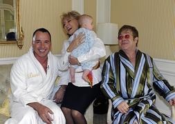 Elton John y David Furnish, padres por segunda vez