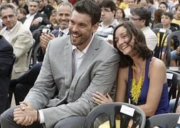 Marc Gasol, junto a Cristina Blesa./ Archivo | Ep
