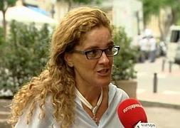 Elena Alfaro explica su iniciativa a los medios de comunicación. / Ep