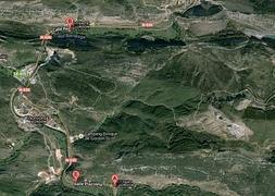 Vista de satélite del enclave en el que se ha producido la tragedia. / Google Maps