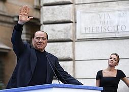 Imagen de archivo del ex primer ministro italiano Silvio Berlusconi. / AFP
