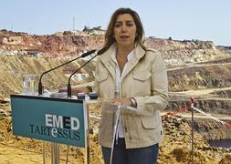 La presidenta de la Junta de Andalucía, Susana Díaz. / EFE