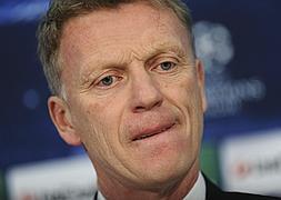 Moyes, en una rueda de prensa. / EFE